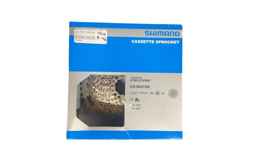 Shimano Deore CS-M4100 10-Speed Cassette 11-46T New