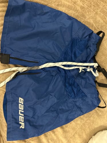 Blue Medium Bauer S21 Pant Shell (Used)