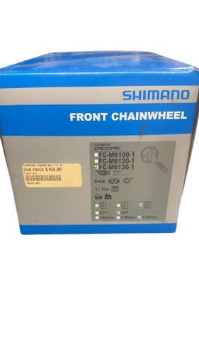 Shimano Deore FC-M6130-1 Crankset 1x12 Speed 30T 175mm New in Box