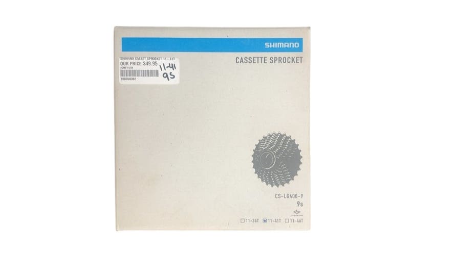Shimano Cassette Sprocket CS-LG400-9 Linkglide 11-41T 9-Speed New