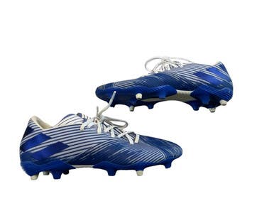 Used Adidas NEMEZIZ Soccer Cleats Royal Blue And White Senior 6.5 11873-S000241629