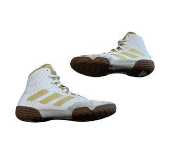Used Adidas Wrestling Shoes White Junior 05 11873-S000241877