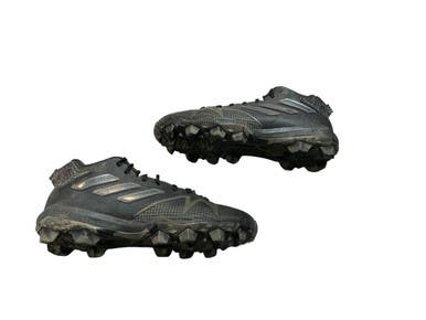 Used Adidas Jr FB Cleats Black Junior 04.5 11873-S000236586