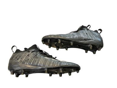 Used Adidas ADIZERO Adult FB Cleats Black Senior 9 11873-S000228158