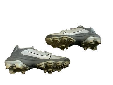 Used Nike TROUT BB/SB Cleats Grey Junior 03 11873-S000217579