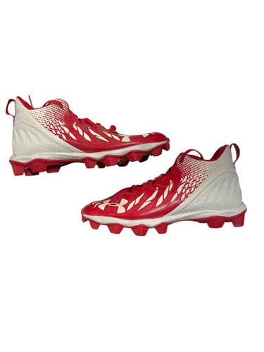 Used Under Armour Adult FB Cleats Red Senior 6.5 11873-S000238168