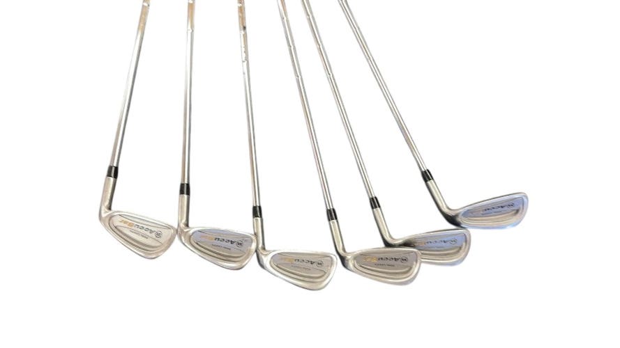 RAM Iron Set AccuBar 4-PW Used(missing 5 iron) new grips on them.