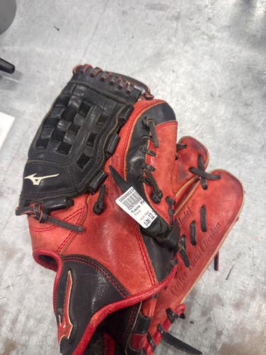 Used Mizuno MVP PRIME BB/SB Glove RH Throw Red 12" 11337-S000490218