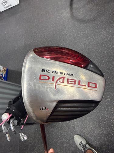 Used Callaway DIABLO Mens Driver LH 10.0 Degree 11337-S000490211