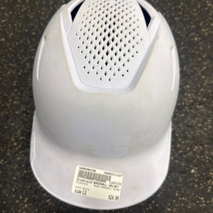 Used Evoshield BASEBALL HELMET Batting Helmet No Mask White LG 11337-S000490156
