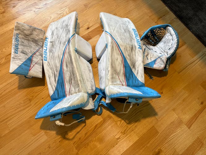 35" 2025 Bauer Flylite Regular Goalie Full Set (Used)