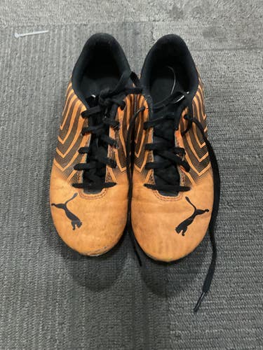 Used Puma Soccer Cleats Orange Junior 01 11614-S000238845