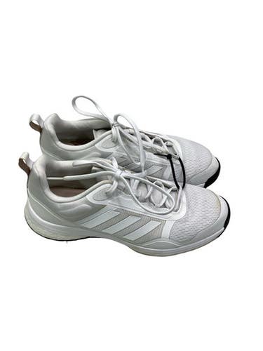 Used Adidas BOOST GOLF SHOES WMN Womens Golf Shoes White Senior 9.5 11347-S000271311