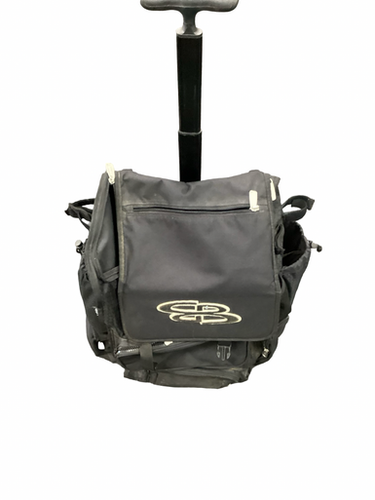 Used BoomBah BOOMBAH WHEELED BAG BB/SB Player Wheeled Bag Black 11613-S000184688