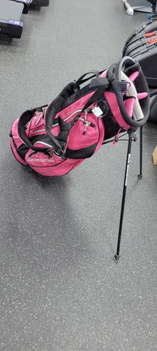 Used Sun Mountain 6 WAY Womens Stand Bag Pink 11497-C000158988