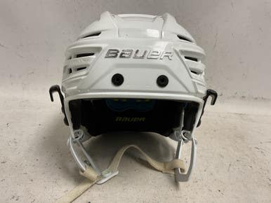 Used Bauer RE-AKT 150 Hockey Helmet Only White SM 11855-S000206020