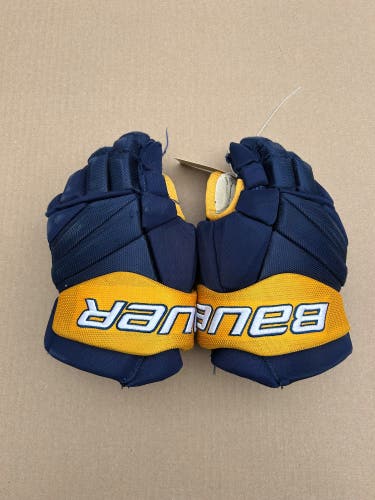 12” Junior Bauer Supreme Pro Team Gloves | "Port Credit Storm"