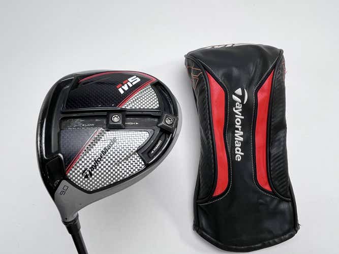 LEFTY TaylorMade M5 Driver 9* Fujikura Ventus Blue TR 5-S Stiff LH HC