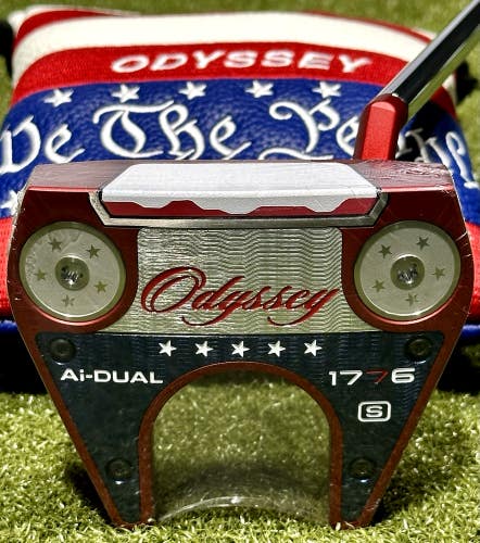 Odyssey Limited Edition Ai-DUAL USA 250 #7 S Slant Putter Right Hand 35" NEW!