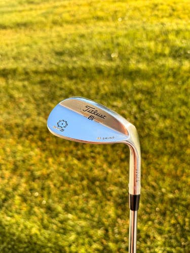 Titleist Vokey SM5 Tour Chrome Lob Wedge 58 / 8 Stock Wedge Flex 35" NICE