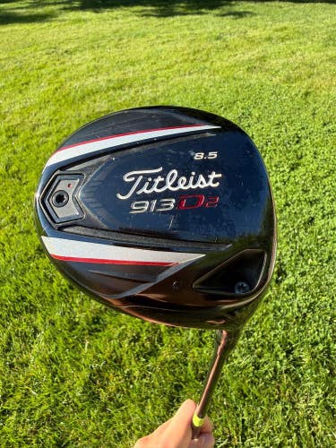 Titleist 913 D2 Driver 8.5 Motore Speeder Stiff Flex 44.75" NICE