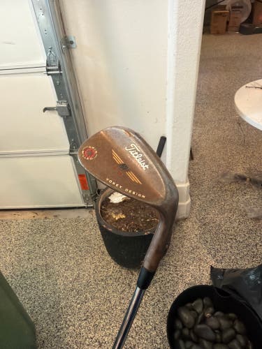 Men's Titleist Vokey Right Handed Wedge Regular Flex 60 Degree Steel Shaft (Used)