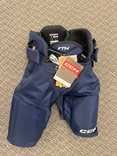 Senior Navy Large CCM JetSpeed FTW Hockey Pants (New)