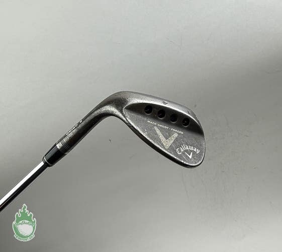 LH Callaway Mack Daddy Forged Wedge 60*-08 R Grind S200 Stiff Steel Golf Club