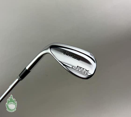 Left Handed Cleveland RTX ZipCore Wedge 60*-06 LOW Wedge Flex Steel Golf Club