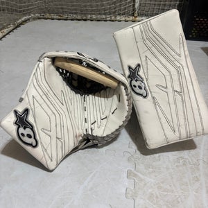 Custom Brian's Iconik Glove and Blocker Set Pro Palm (Used)