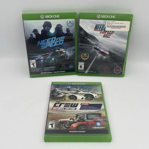 Need for Speed Rivals + Need For Speed + The Crew Ultimate Edition (Xbox One)