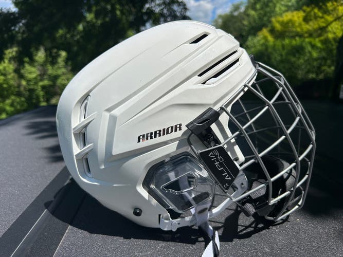 Large Warrior Alpha One Helmet (New)