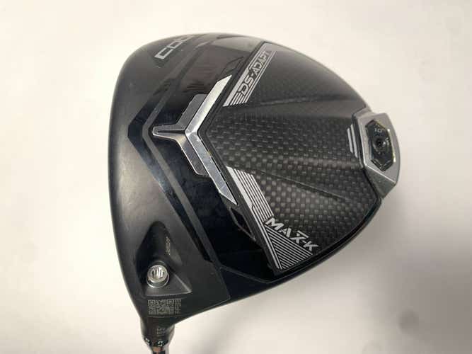 LEFTY Cobra DS-ADAPT MAX-K Driver 10.5* Denali Black 6.0 60g Stiff LH
