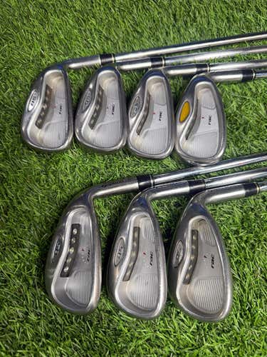 TaylorMade - Rac OS - IRON SET 5-9-Pw-Sw - Steel - RH
