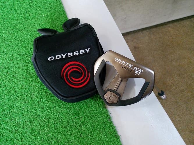 ODYSSEY WHITE ICE D.A.R.T Putter - New Super Stroke Grip - 34.25"