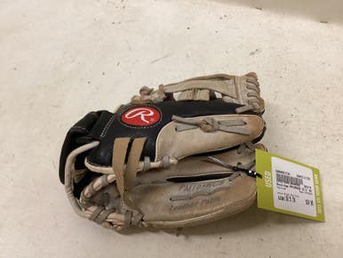 Used Rawlings BB/SB Batting Gloves Navy Blue LG 11725-S000501756