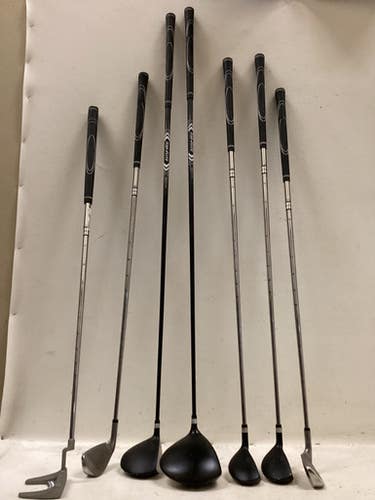 Used Top Flite STARTER SET Mens Package Set RH Black 7 Piece 11725-S000501723