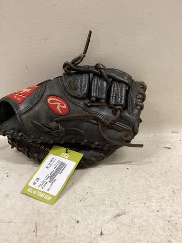 Used Rawlings FIRST BASE BB/SB First Base RH Throw Black 12" 11725-S000498356