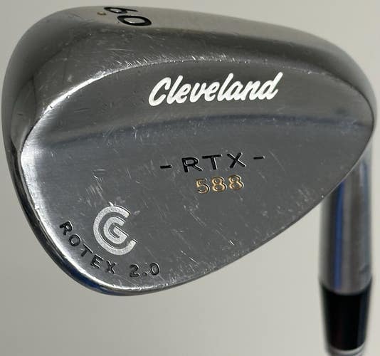 Cleveland RTX 588 Rotex 2.0 Lob LW Wedge 60-06* Steel Dynamic Gold Wedge Flex RH