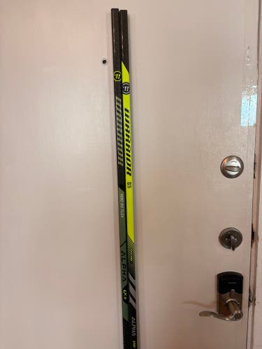Senior Warrior Alpha LX3 Left Hand Hockey Stick M90 65 Flex Pro Stock (New)