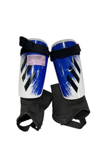 Used Adidas Soccer Shin Guards Adult Royal Blue MD 11847-S000036556