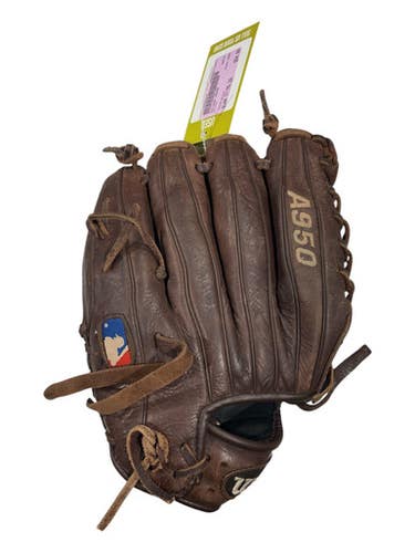 Used Wilson A950 BB/SB Glove RH Throw Brown 11 3/4" 11847-S000036533