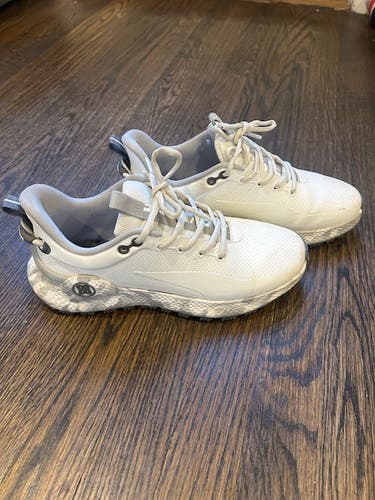 MEN'S MG4+ O2 PERFORATED GOLF SHOE, SNOW / NIMBUS , Men's Size 8.5 US