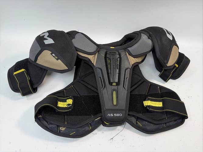 CCM Tacks AS580 Hockey Shoulder Pads, Junior Large