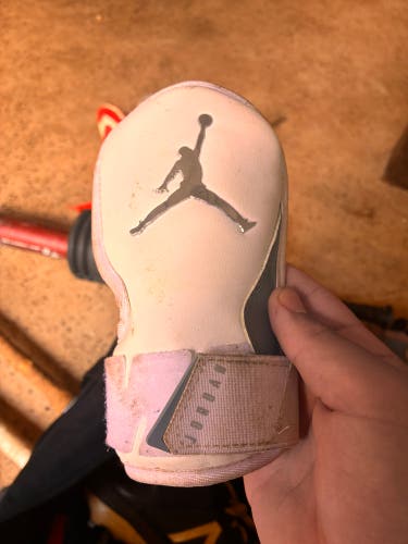 White Senior Air Jordan Wrist Guards (Used)