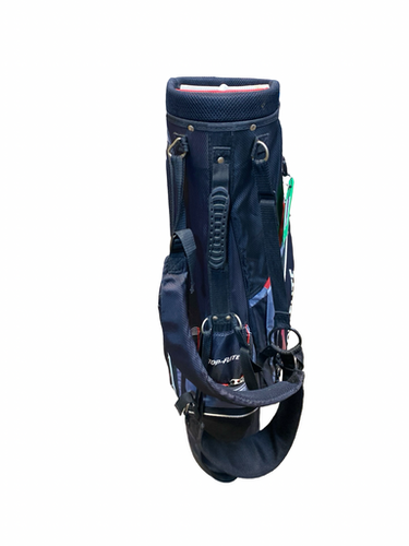 Used Top Flite BLACK AND RED STAND BAG Mens Stand Bag Black 11706-S000380506