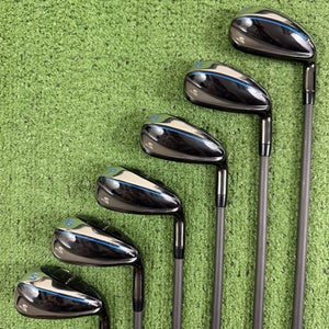 Cobra T-Rail Hybrid Iron Set 2023 7-PW GW SW Ultralite 45g Lite Senior Flex