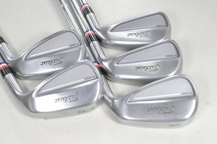 Titleist T100 2025 6-PW Iron Set Stiff Flex Right DG MID S300 100g Steel #221048