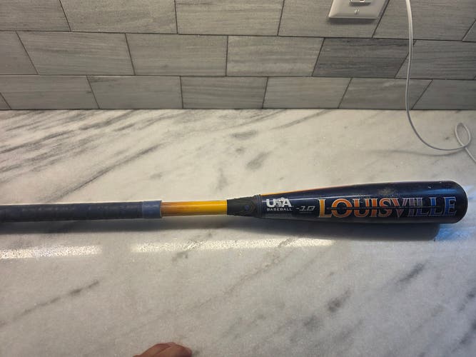 2025 Louisville Slugger Select PWR Hybrid USABat Certified Bat (-10) 18 oz 28" (Used)