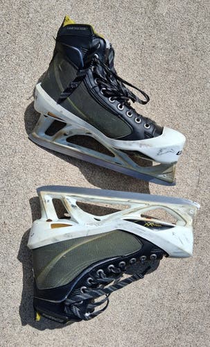 Bauer Supreme One80 Hockey Goalie Skates Extra Wide Width 7.5 (Used)